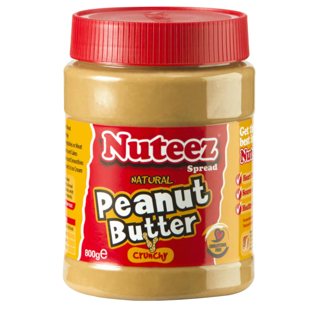 NUTEEZ PEANUT BUTTER CRUNCHY 125G